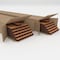 Ekena Millwork 94H x 3/8T Adjustable Wood Slat Wall Panel Kit w/ 1W Slats, Cherry contains 42 Slats SWW84X94X0375CH - alternate 3